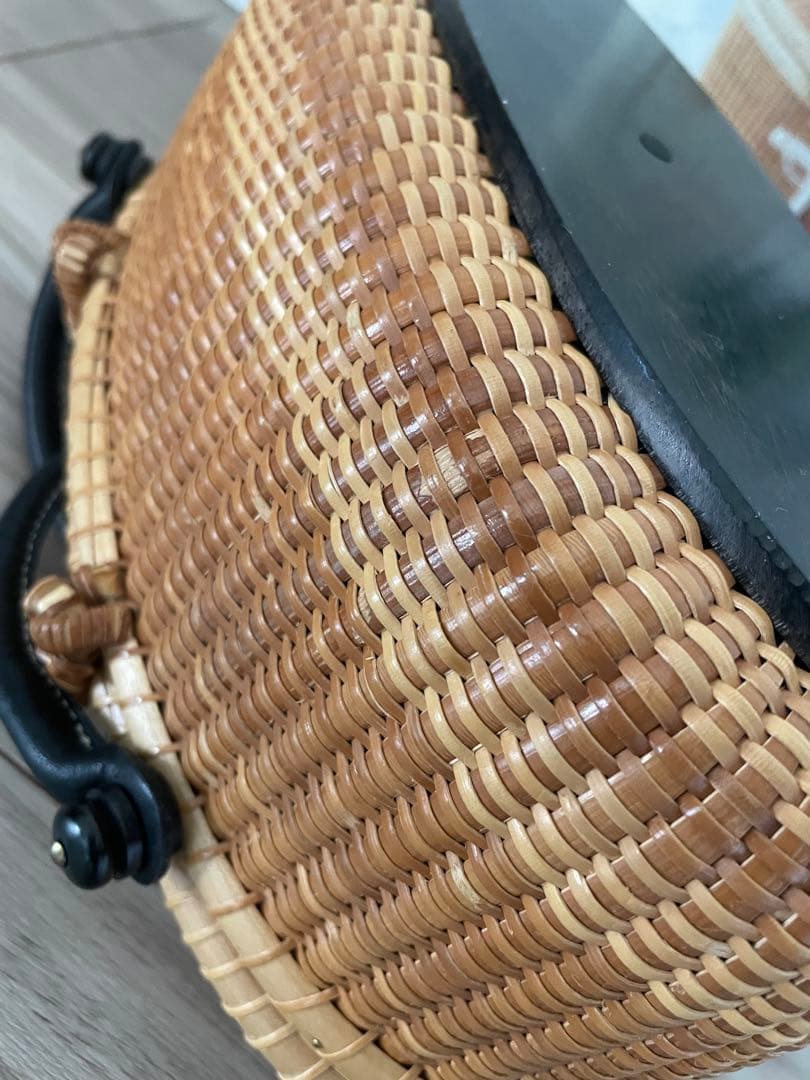 ナンタケットバスケット 10インチ オーバル 蓋付きバスケット - メルカリ