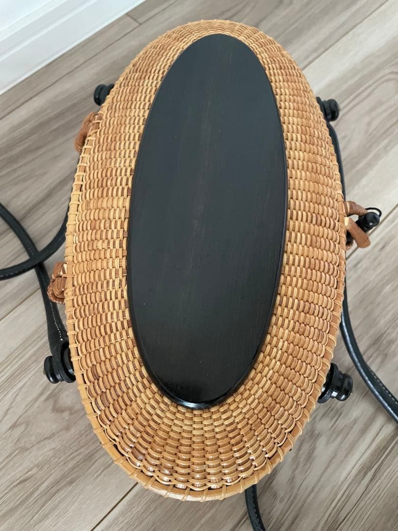 ナンタケットバスケット 10インチ オーバル 蓋付きバスケット - メルカリ