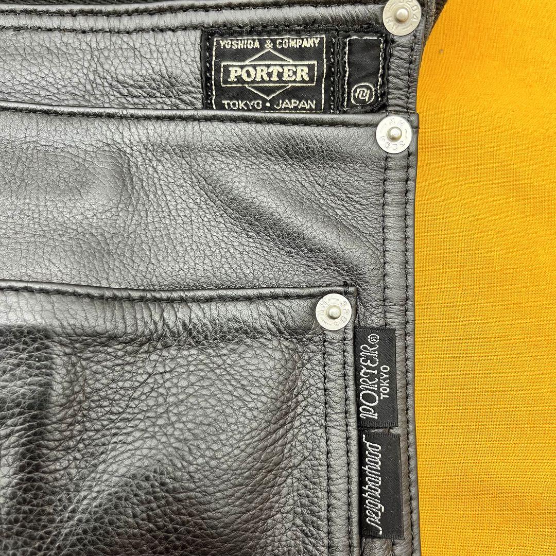 NEIGHBORHOOD ポーター レザー エプロン ネイバーフッド ネイバー