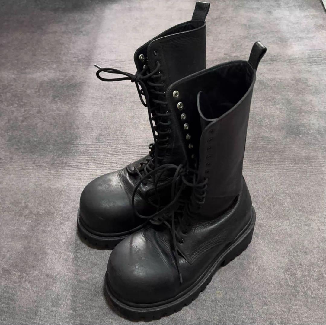 バレンシアガ balenciaga stomper boots ロング 40 - メルカリ
