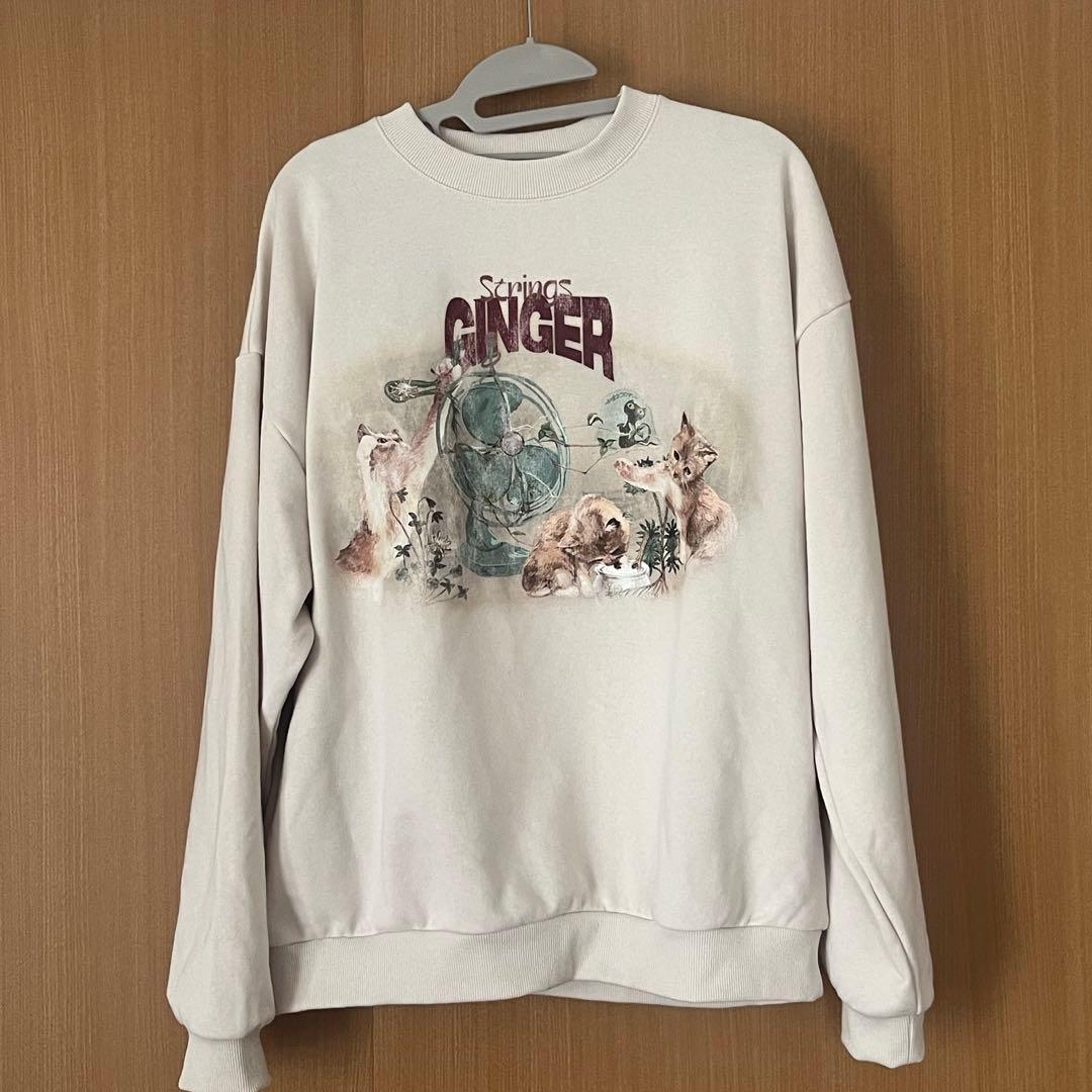 ずとまよGINGER STRINGS トレーナー Lサイズ - メルカリ