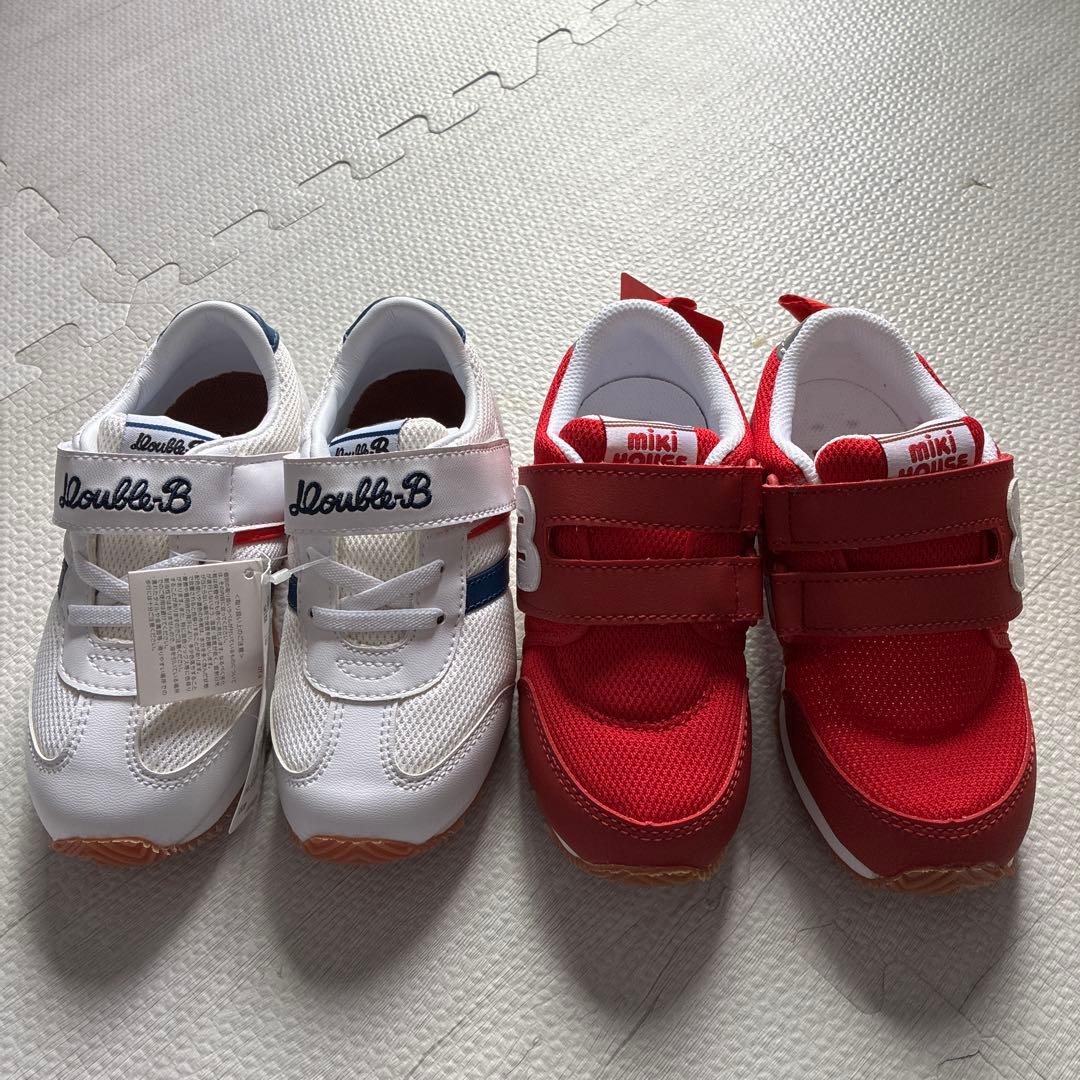 新品　miki house スニーカー 18CM 2足セット 楽天市場】【ポイント5倍！3/1 23:59まで】＼2026新色追加