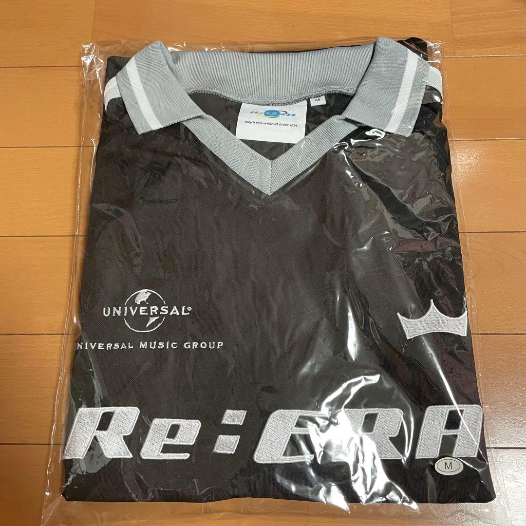 【新品】King&Prince キンプリ Re:ERA ゲームシャツ　Mサイズ King & Prince キンプリ Re ERA ゲームシャツ POP-UP STORE 黒 Lサイズ