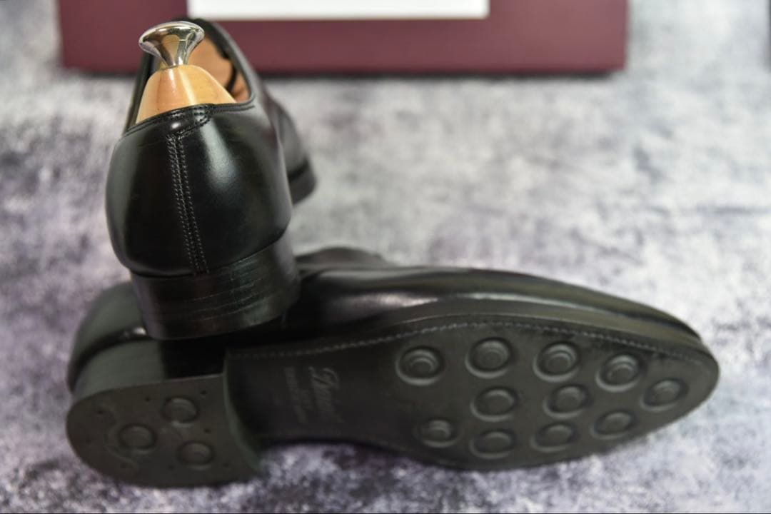 ジョンロブ ガルニエ 7E 黒 8695ラスト プレーントゥ プレステージ