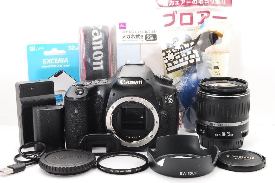 Canon EOS 60D 簡単操作で初心者オススメ！高画質＆フルハイビジョン♪