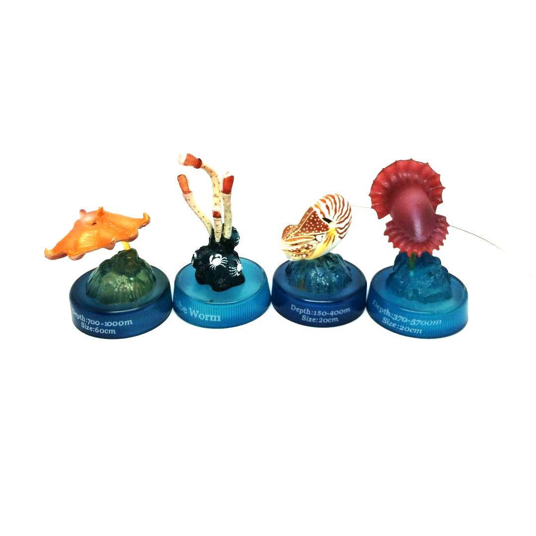 海洋堂 ボトルキャップ ☆ 深海生物フィギュアコレクション セット