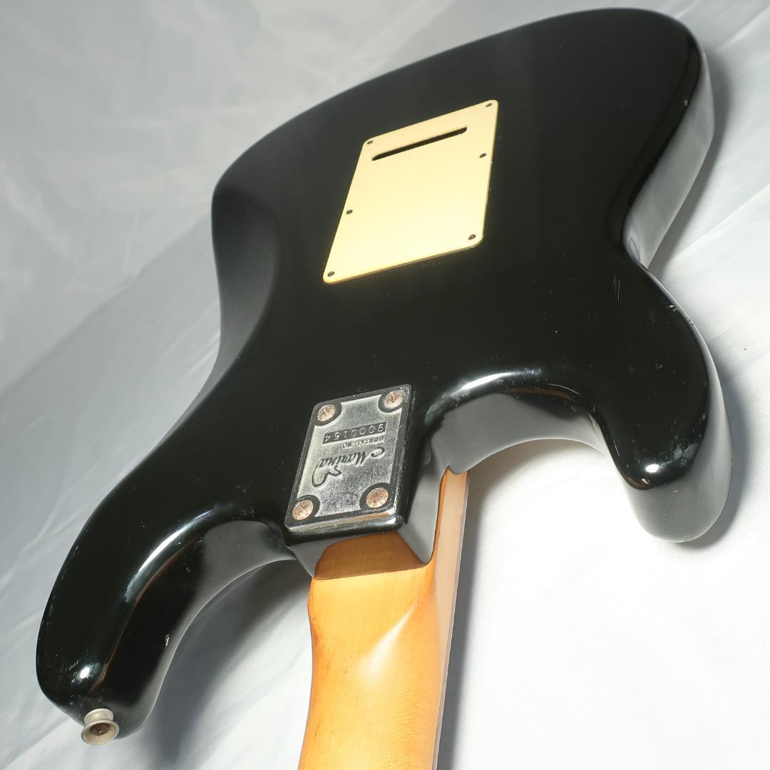 Marina M-STストラトタイプ エレキギター ケース付 ビンテージ中信楽器