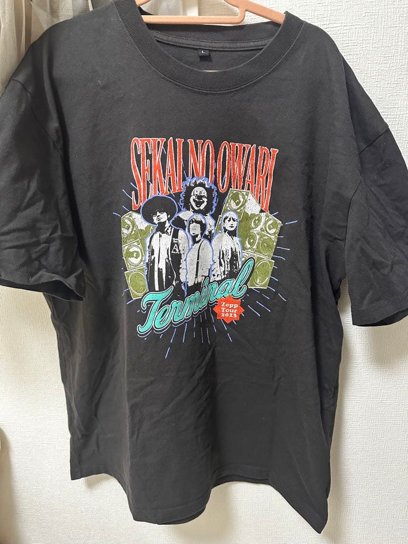 SEKAINOOWARI Terminal Tシャツブラック