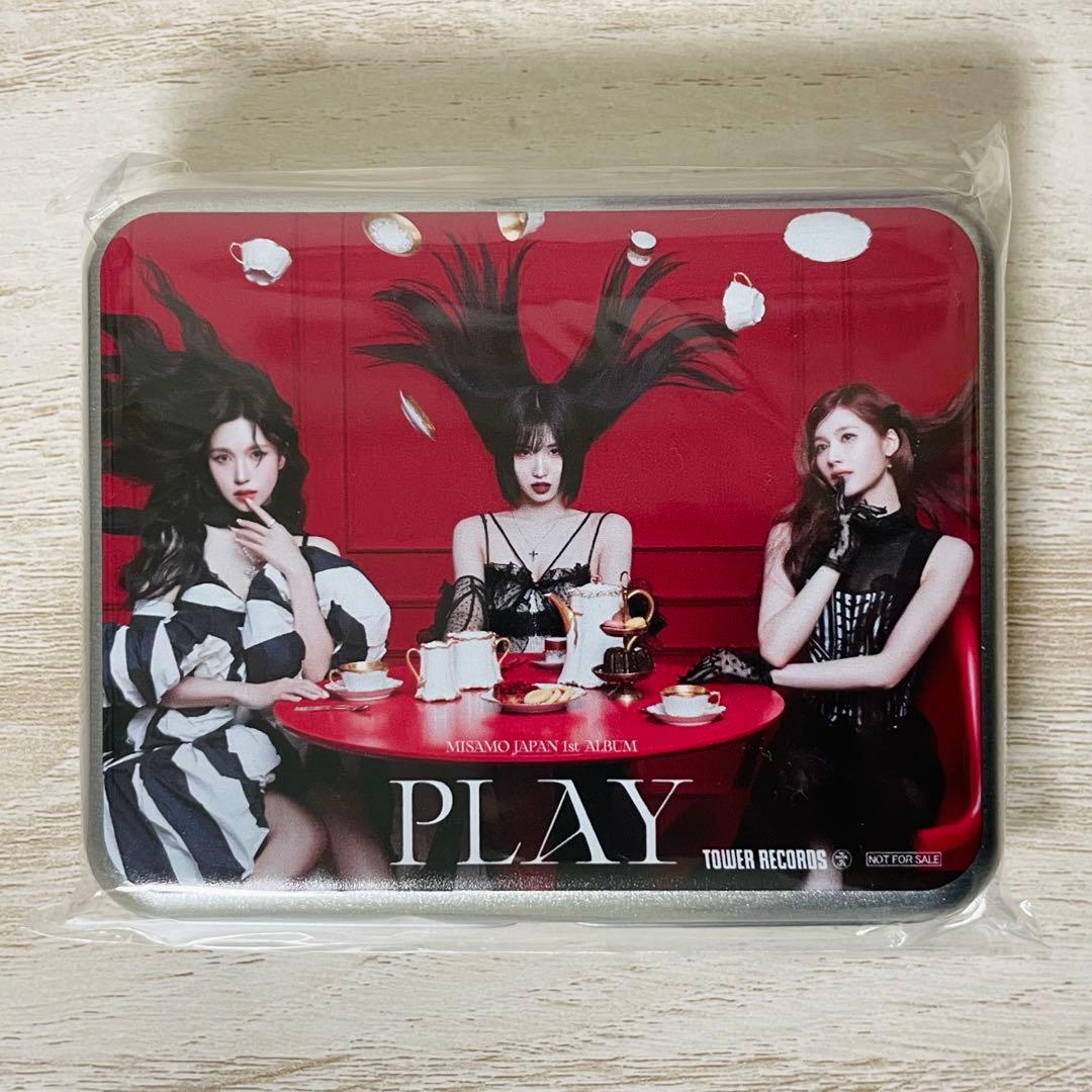 ① TWICE MISAMO 3形態同時購入特典 タワレコ特典 缶ケース - メルカリ