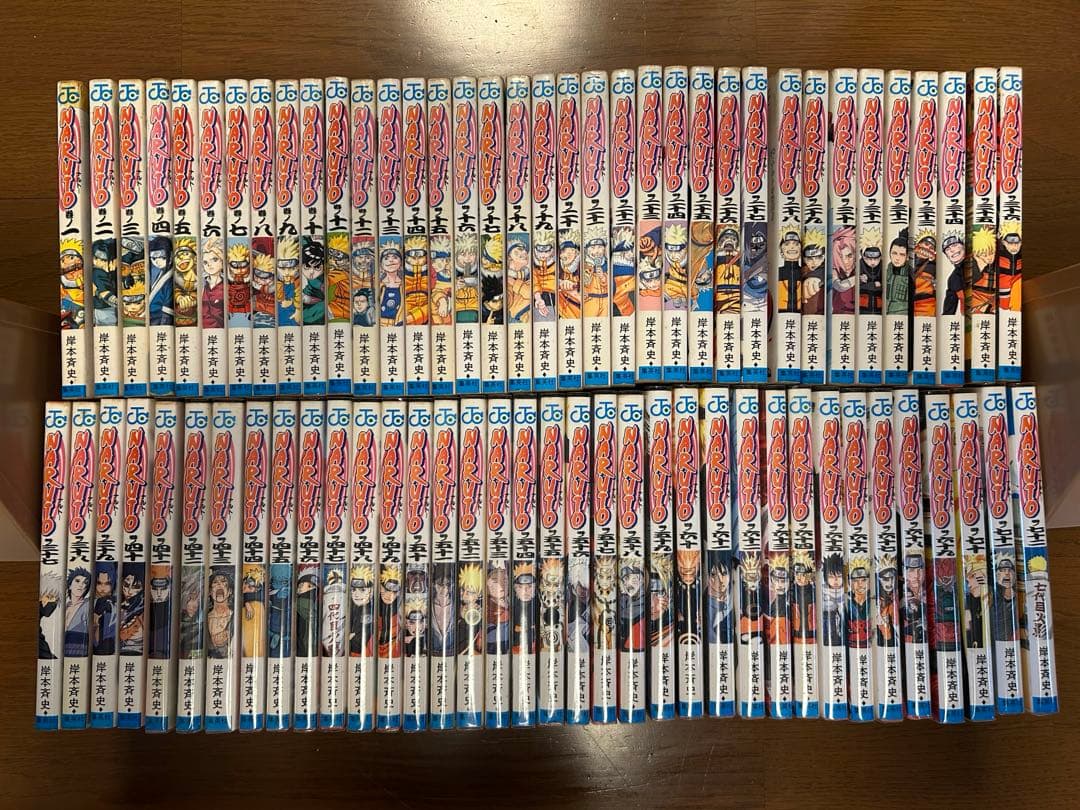 全巻セット】NARUTO -ナルト- 1〜72巻 完結セット 岸本斉史 - メルカリ