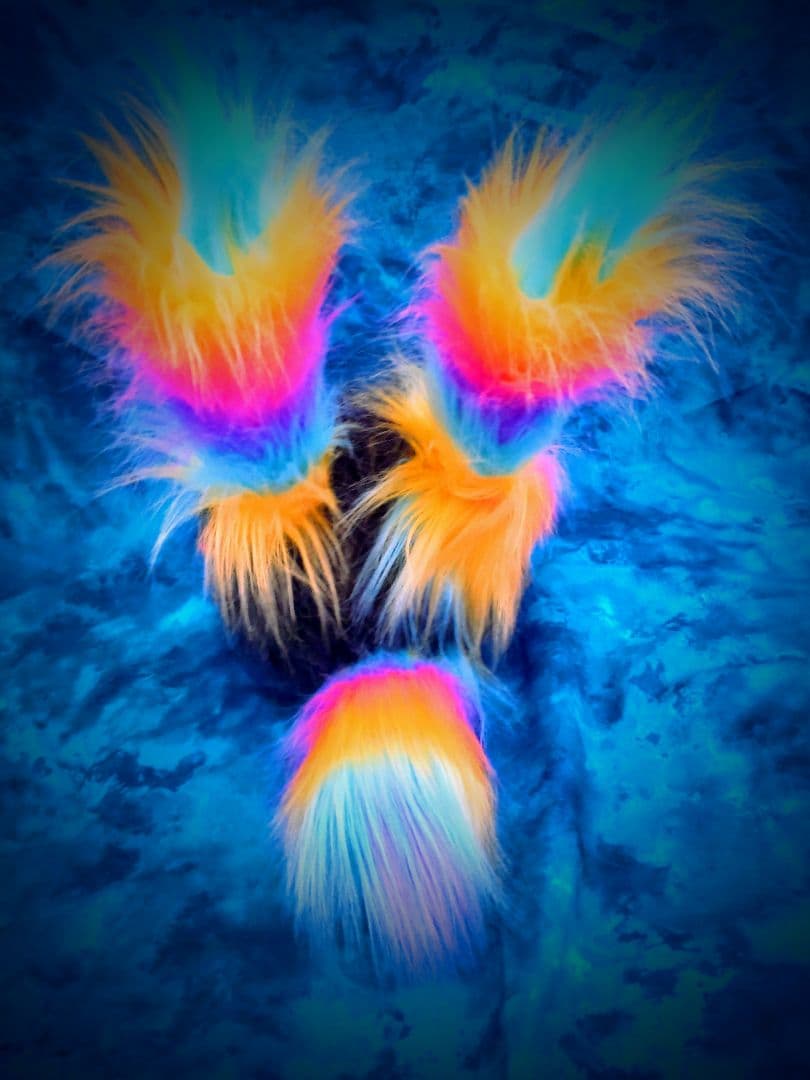 まんまるんモンスター♥人形 アートドールおばけ幻獣 ハンドメイド