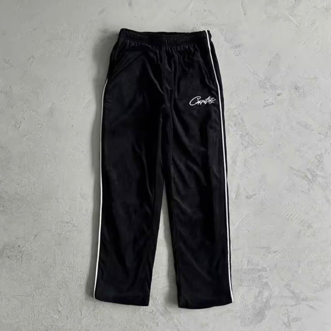 即日発送 corteizセットアップ ベロア ブラック Sサイズ コーテイズ