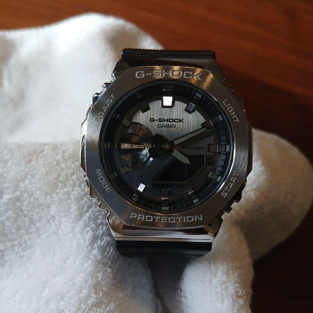 ☆G-SHOCK メタルカシオーク CASIO 限定モデル GM-2100-1A - メルカリ