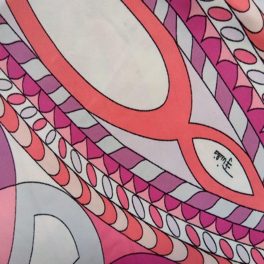 華麗♡エミリオプッチ ワンピース プッチ柄 ピンク PUCCI 36 - メルカリ