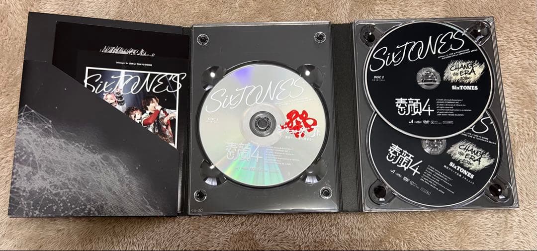 ☆限定☆【SixTONES】 【素顔シリーズ 】 3枚組DVD ジャニーズ
