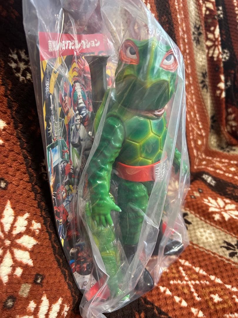 メディコム・トイ×東映レトロソフビ☆カメバズーカ（新色）+ミニソフビ