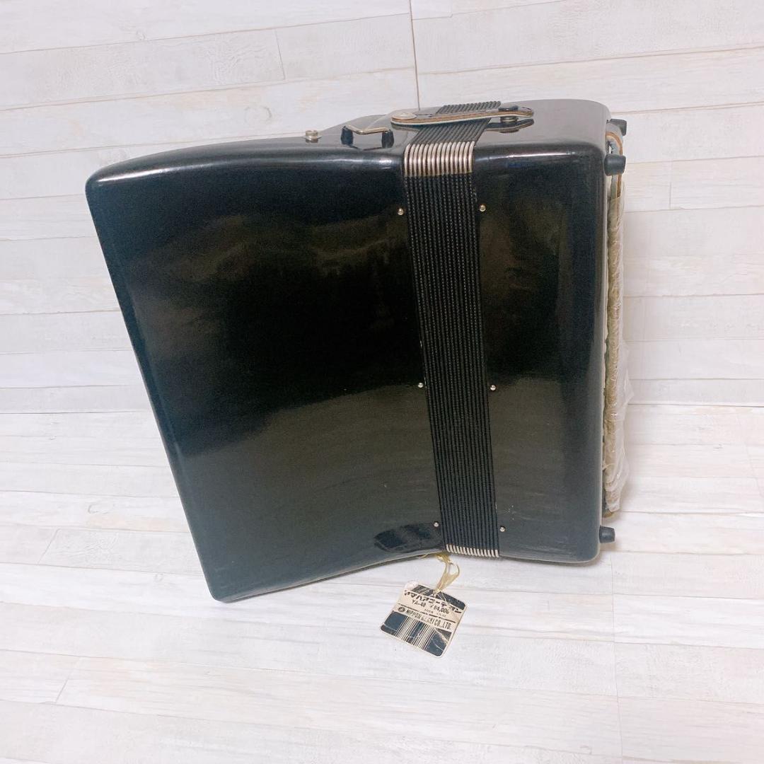 YAMAHA アコーディオン YA-48 黒 34鍵盤 48ベース ケース付き - メルカリ