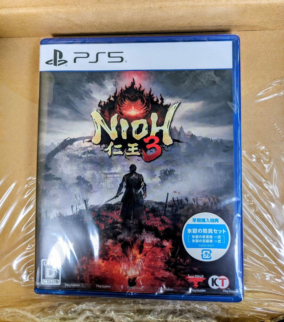 仁王3 PS5 新品未開封 早期購入特典付♪即日発送♪ - メルカリ