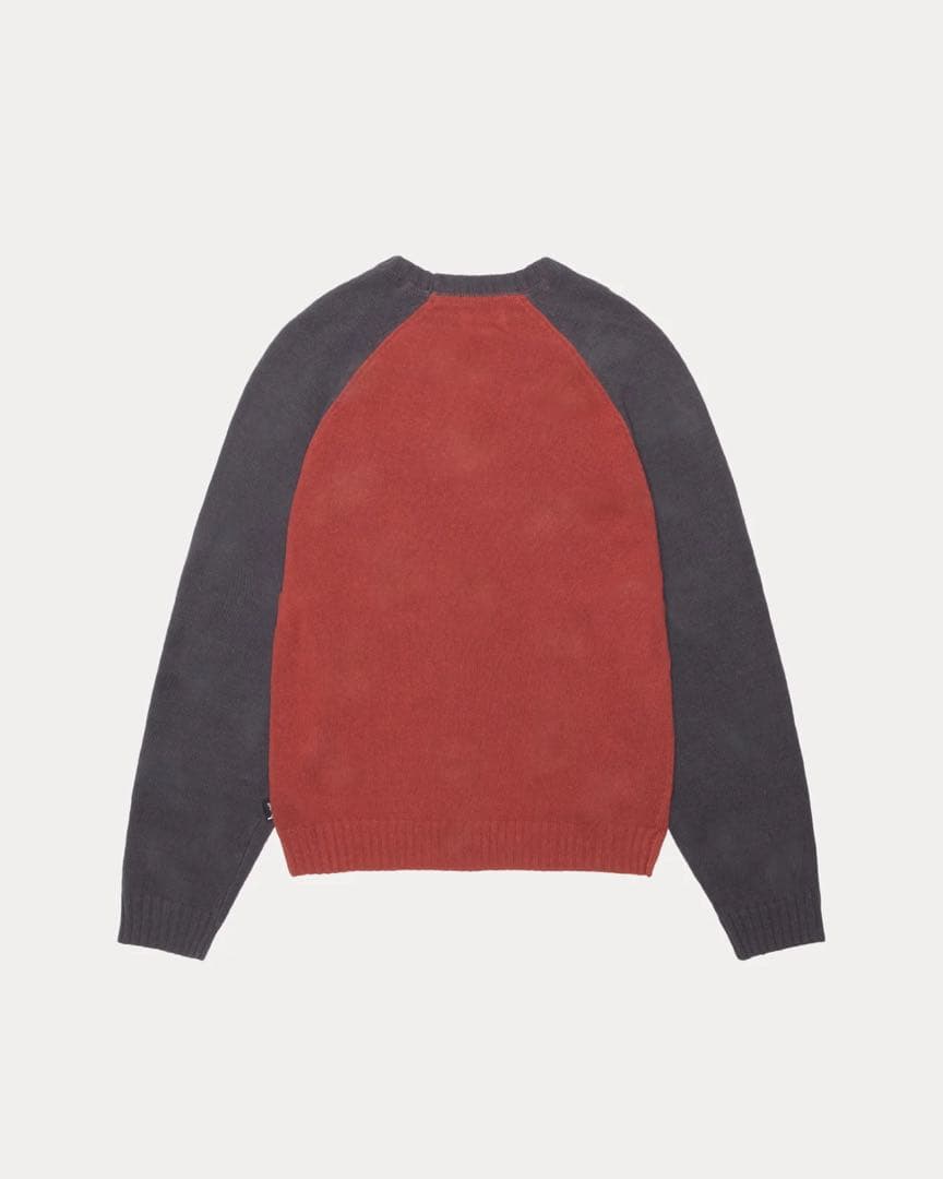 Stussy Colorblocked Raglan Knit Crew - メルカリ