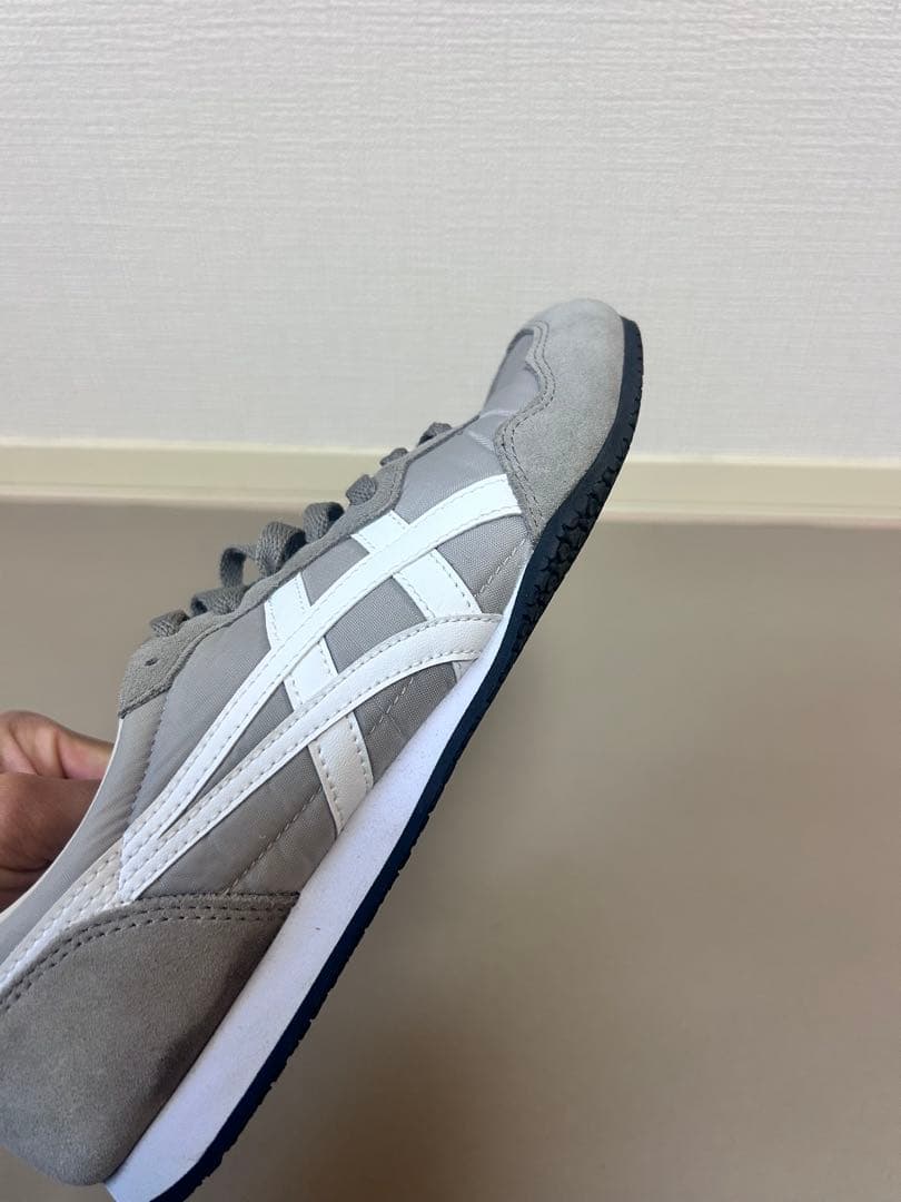 オニツカタイガー セラーノ 26.0cm OYSTER GREY/WHITE