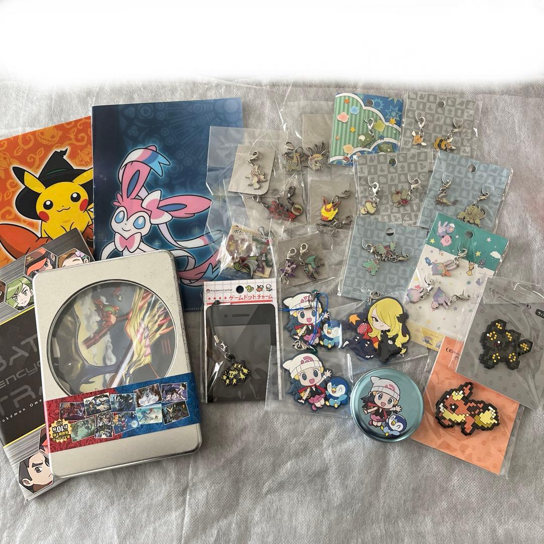 ポケットモンスターのグッズまとめて35点 メタルチャーム ラバーチャーム ポケットモンスターのグッズまとめて35点 メタルチャーム ラバー