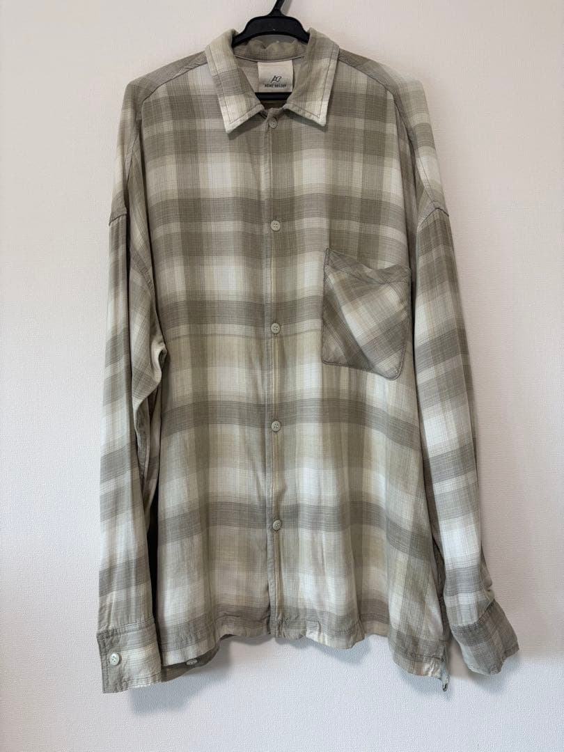 アパルトモン レミレリーフ CHECK 2 WAY SHIRT チェックシャツ - メルカリ