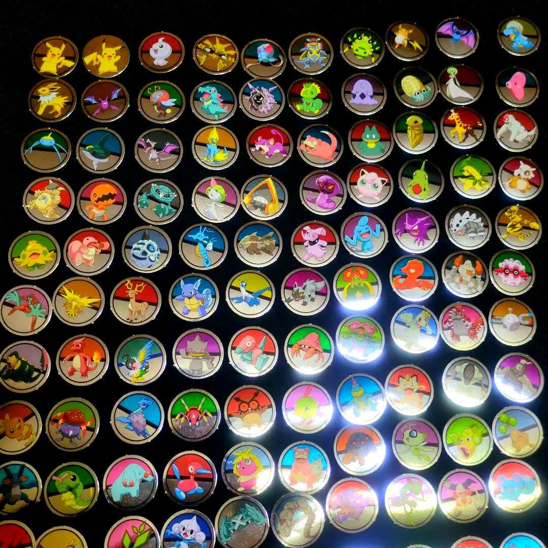 激レア》ポケモン ぎんピカ メダル 小学館 幼稚園 付録 収納缶付き249