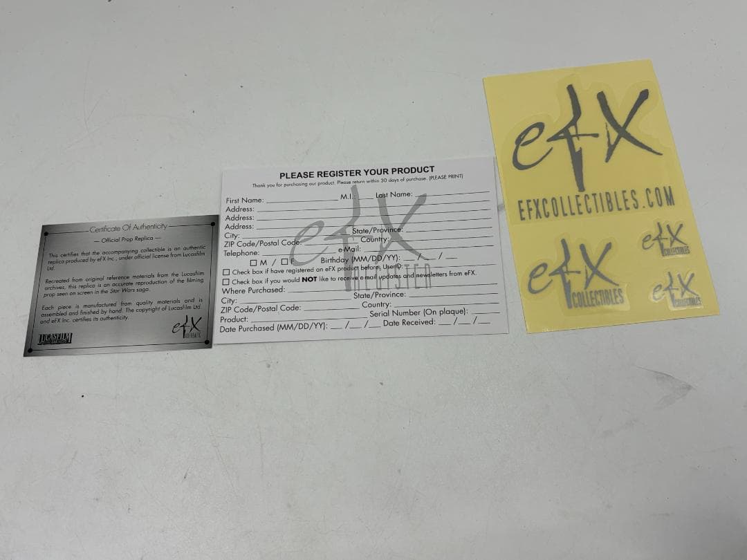 eFX正規品】スターウォーズ ルーク スタントライトセーバー 1/1 精密