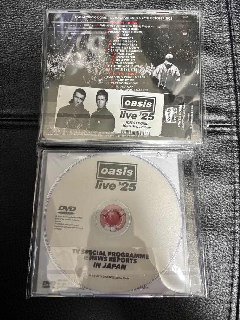oasis DEFINITIVE TOKYO DOME 2025 新品 特典付き - メルカリ