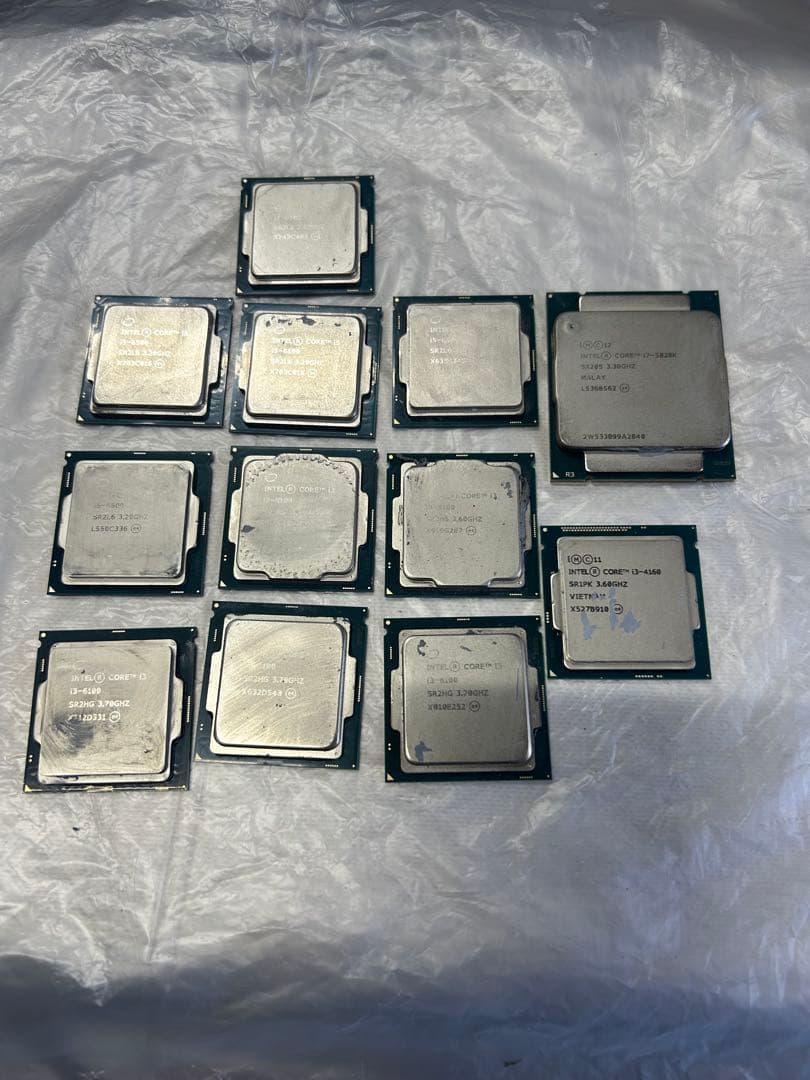 値下げ　CPU INTEL i3 i5 i7 シリーズ　12枚セット Intel CPU｜パソコン通販のドスパラ【公式】