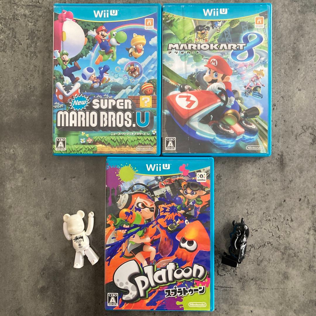 Wiiu ソフト マリオブラザーズ マリオカート スプラトゥーン - メルカリ