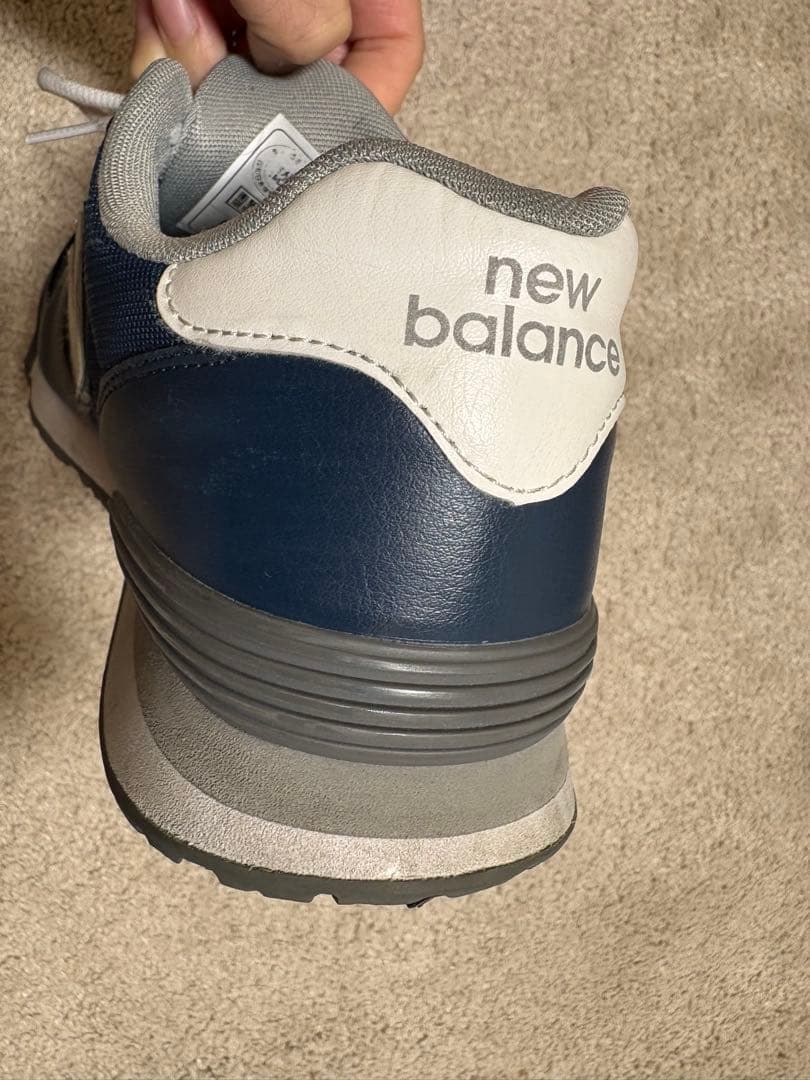 ニューバランス　 安全靴　 ポートランド　 441　ネイビー　 26.5cm
