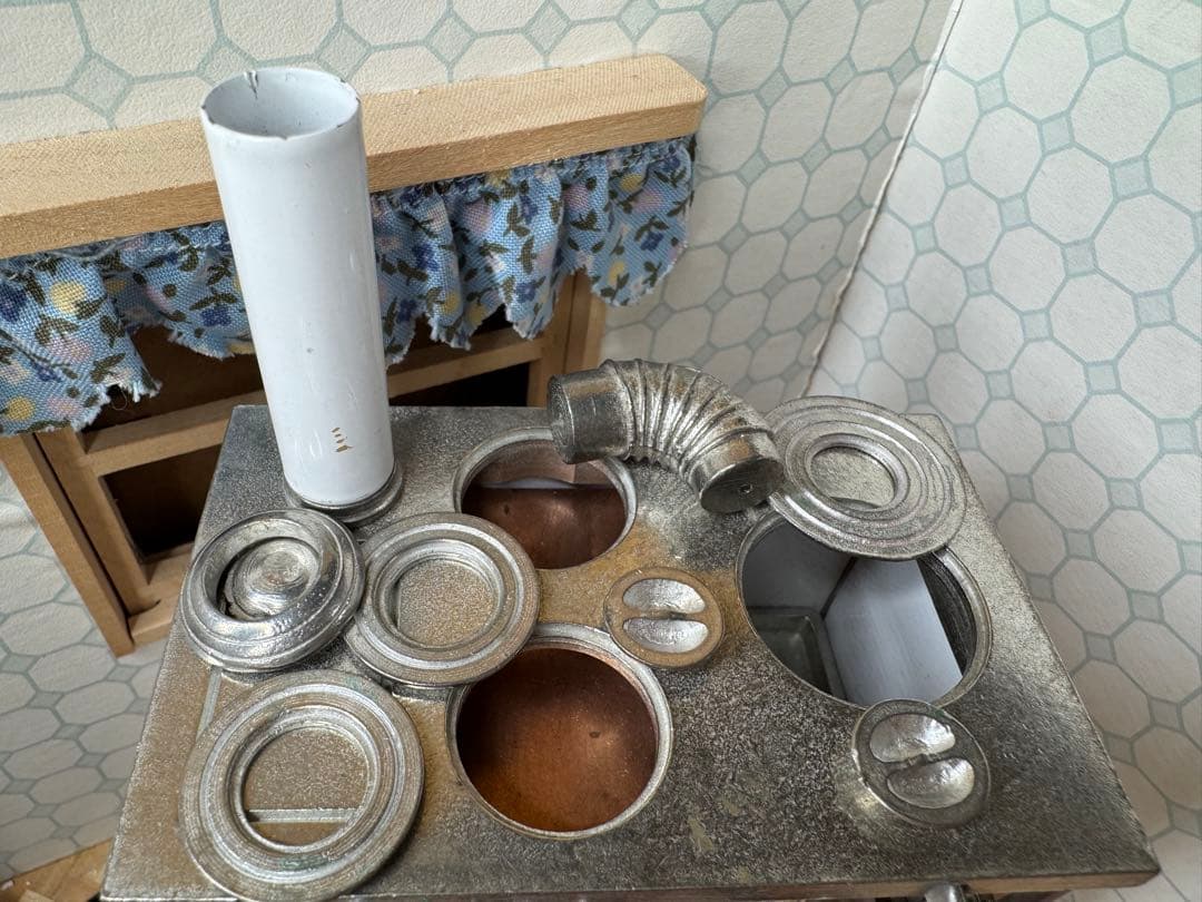 1:12 ドラクーン ドイツ ドールハウス キッチン コンロ