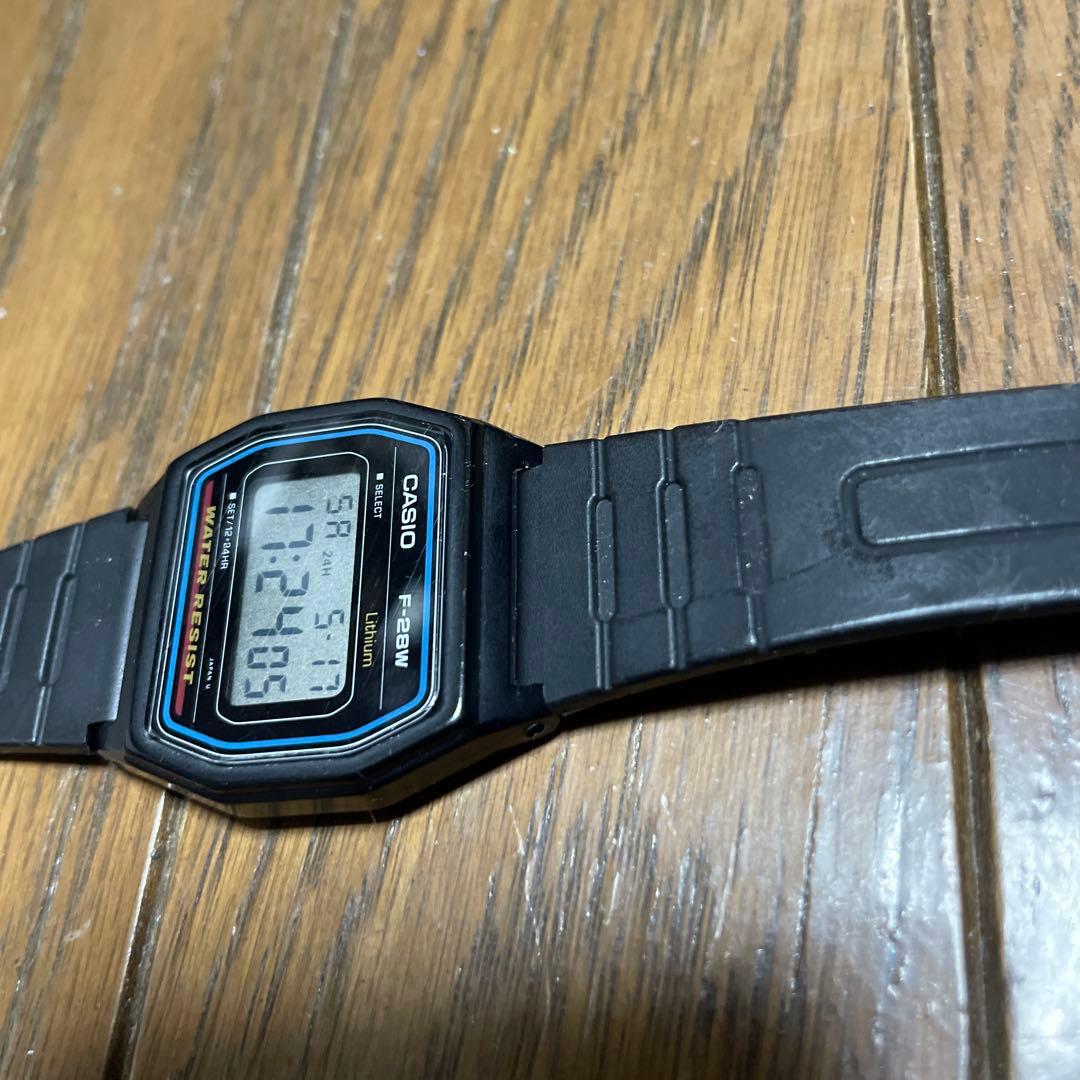 名機 casio カシオ F-28W チープカシオ - メルカリ