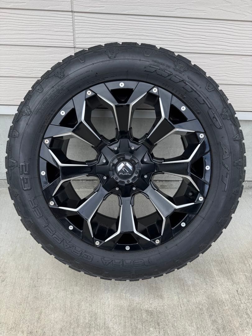 FUEL OFFROAD ASSAULT 20インチ 1本のみ　タイヤ無し FUEL OFFROAD（フューエルオフロード）正規輸入総代理店】 17インチ