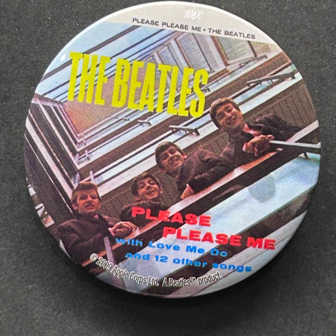 ▽Fa右1055 ビートルズ 缶バッジ コレクション 16点まとめ 台紙付き