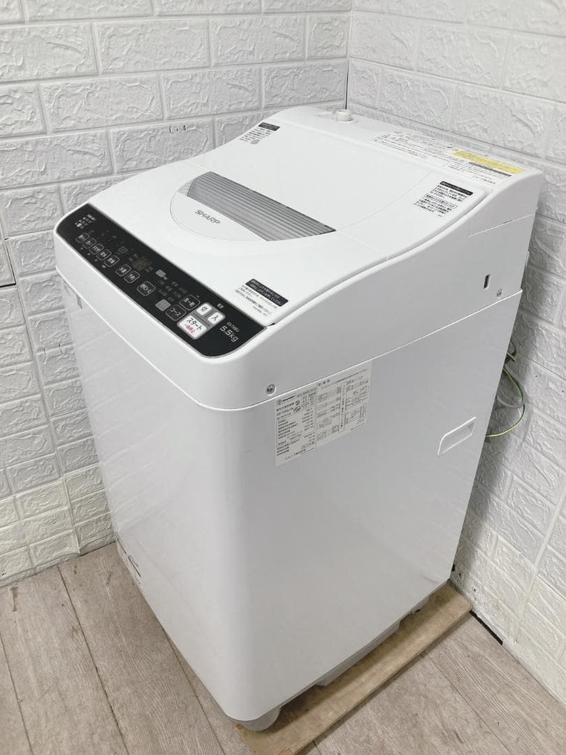 B121313 シャープ 5.5kg 洗濯機 一人暮らし 小型