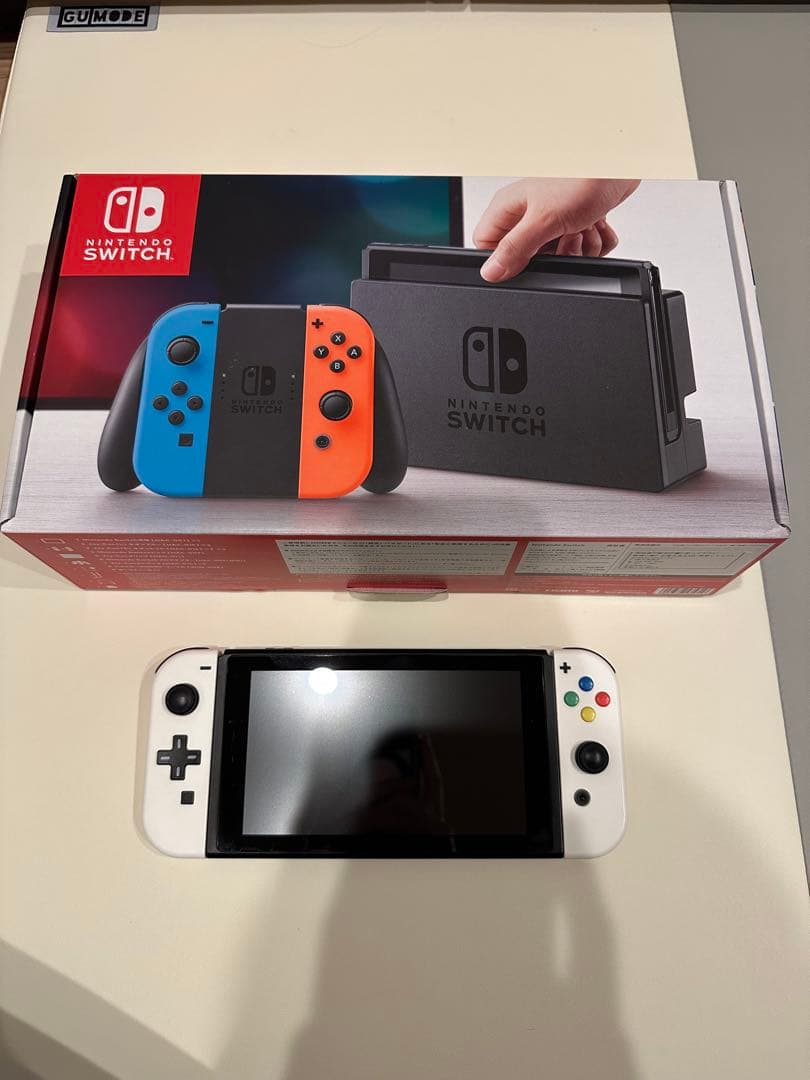 Nintendo switch 旧型　カスタム品 eXtremeRate 任天堂スイッチ有機EL用カスタム交換フルセットシェル