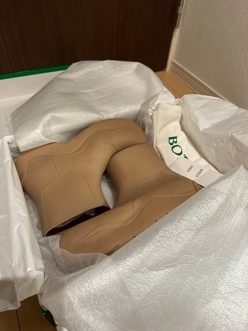 Bottega Venetia パドルブーツベージュ40ザパドル ボッテガ - メルカリ