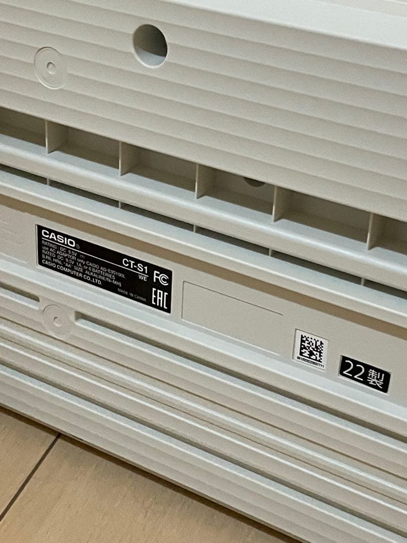 美品《CASIO》Casiotone ct-s1 61鍵　キーボード