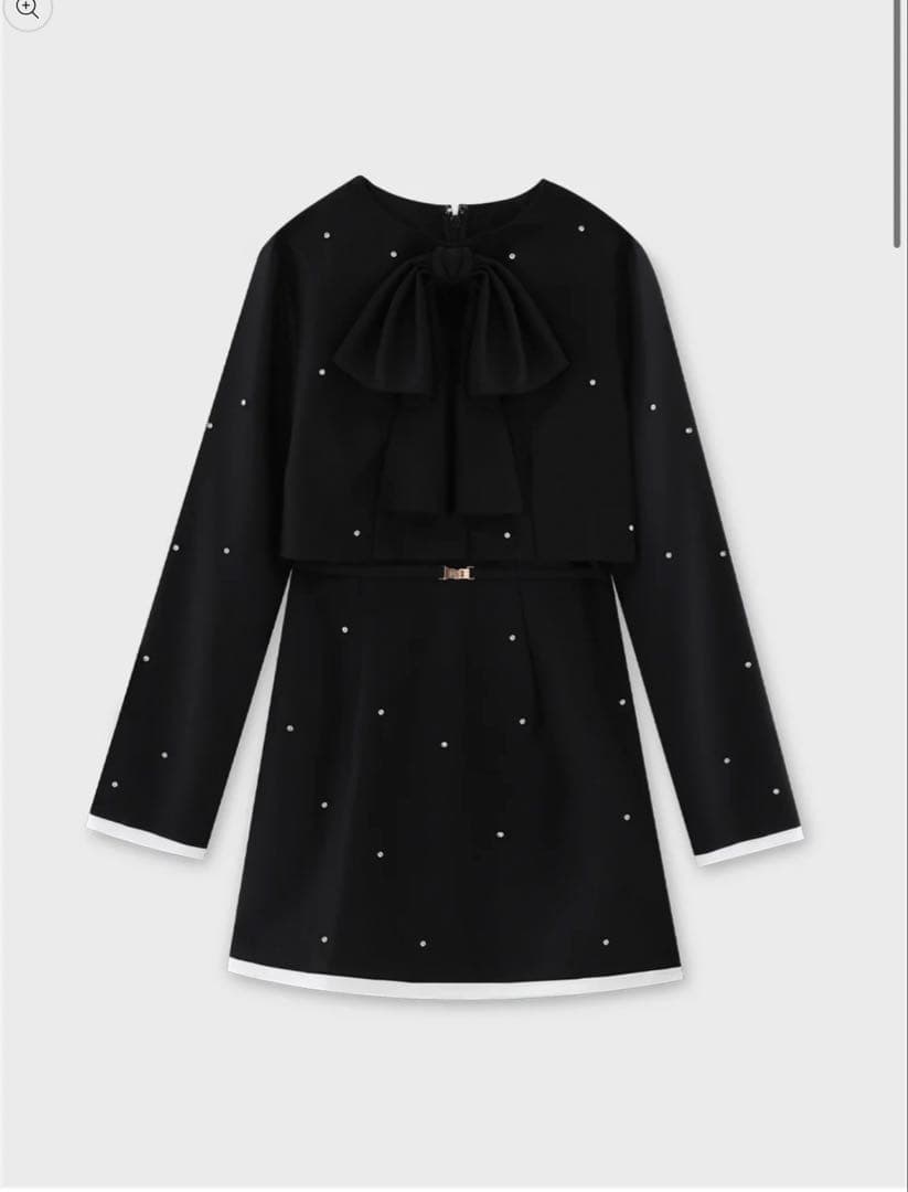 エムミーエメ Mmeeme Ribbon bijou mini onepiece