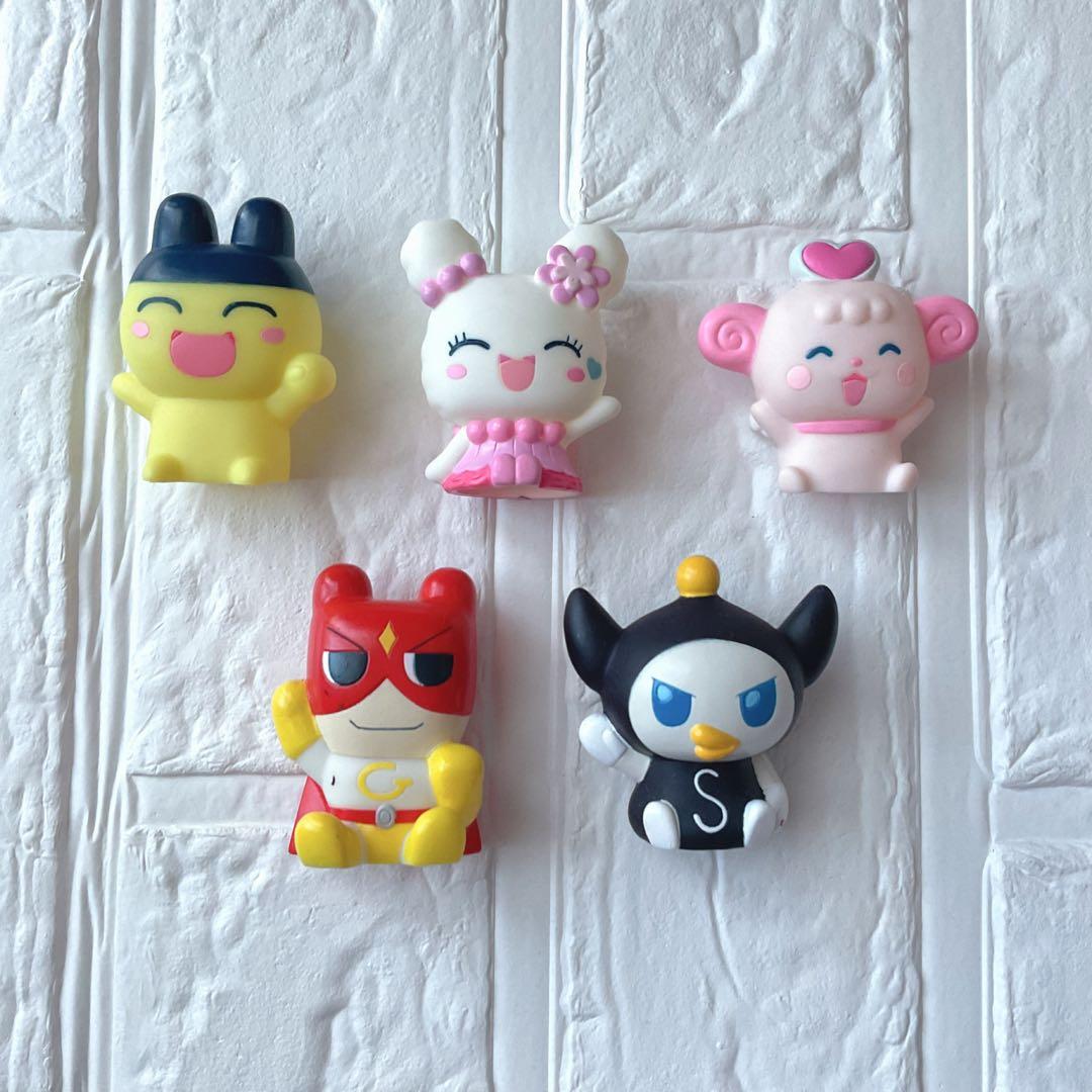 たまごっち！ たまともだいしゅーごー2 ソフビ／指人形 5体 2010年