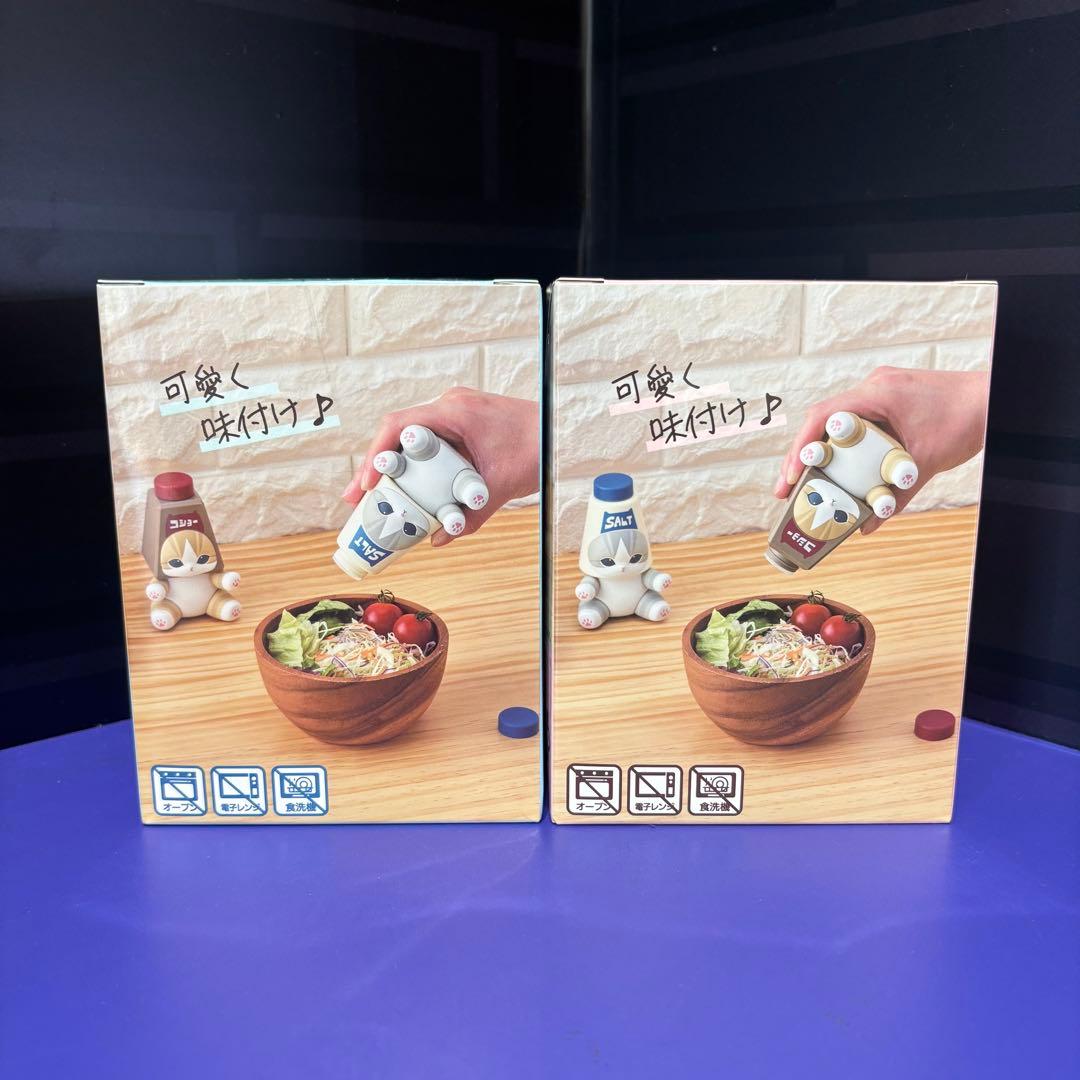 mofusand キッチンフィギュア ～調味料入れ～ 2種セット - メルカリ