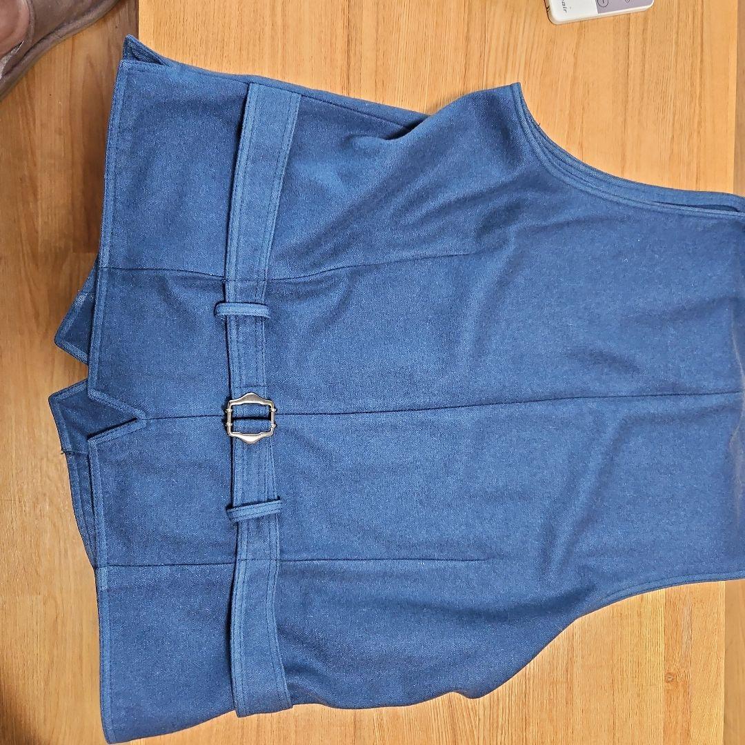 新品に近い】ラルディーニ 秋冬ジレ カシミア100% S44 定価約9万円