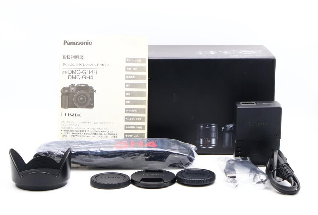 完動品 Panasonic LUMIX G DMC-GH4H ショット数1986