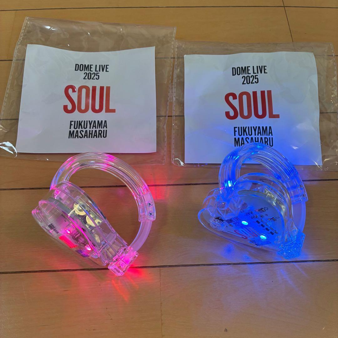 福山雅治 シンクロライトバングル 【SOUL】2025 ペンライト 1個 - メルカリ