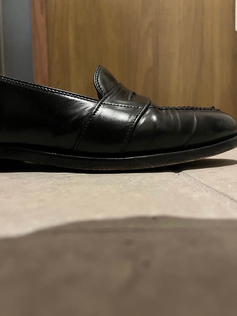 Alden オールデン 6845 フルストラップローファー 10E イタリア製 - 靴