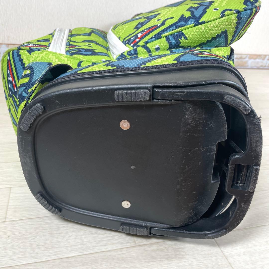 希少 パーリーゲイツ PEARLY GATES ワニ柄 キャディバッグ スタンド