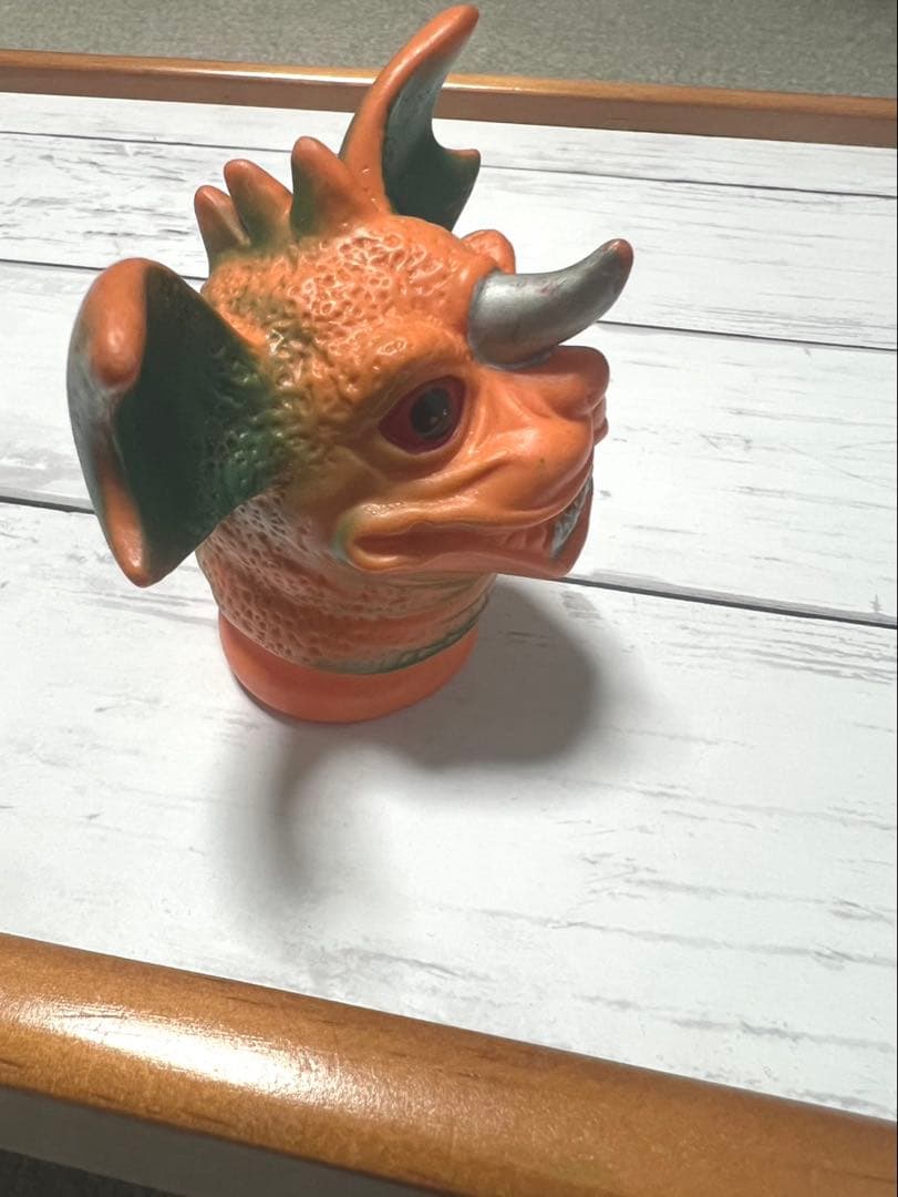 頭部のみ 昭和レトロ バラゴンソフビ ブルマァク