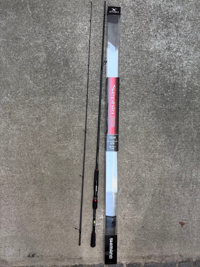 SHIMANO SephiaBB S86M セフィアBB S86M-S セフィアBB SHIMANO(シマノ) 継数2本 全長2.59m S86M-S